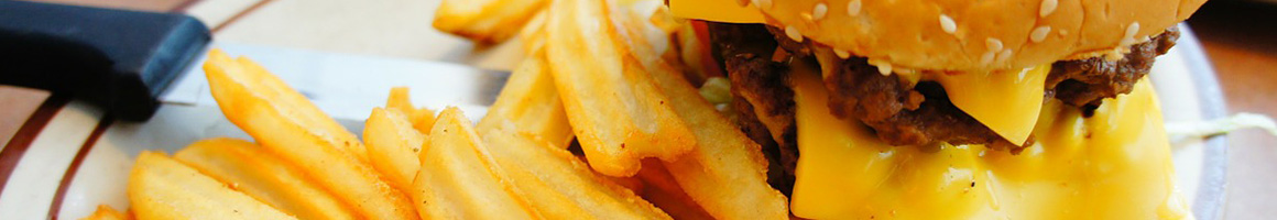 Eating Burger at Twin Peaks restaurant in Hood River, OR.